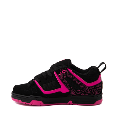 Alternate view of Womens DVS Gambol Skate Shoe - Black / Pink