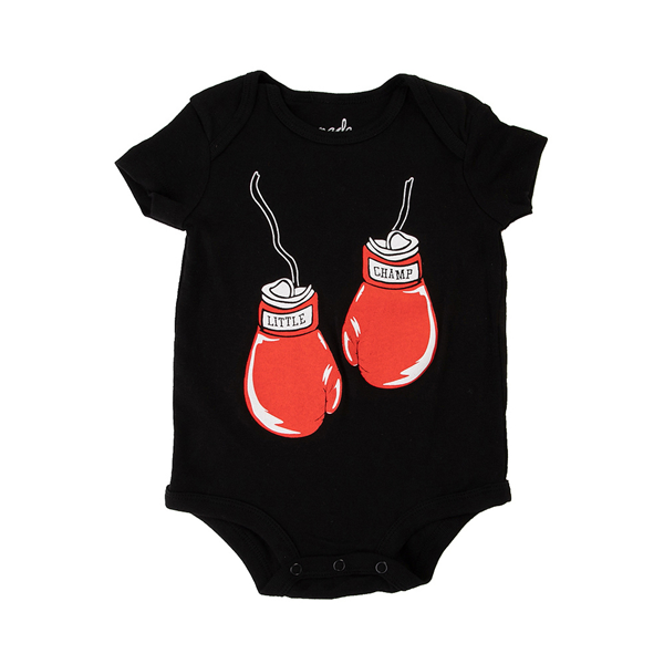 Main view of Little Champ Snap Tee - Baby - Black