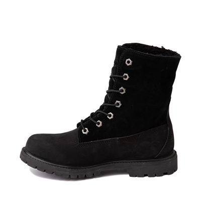 Alternate view of Womens Timberland Authentics Roll-Top Boot - Black