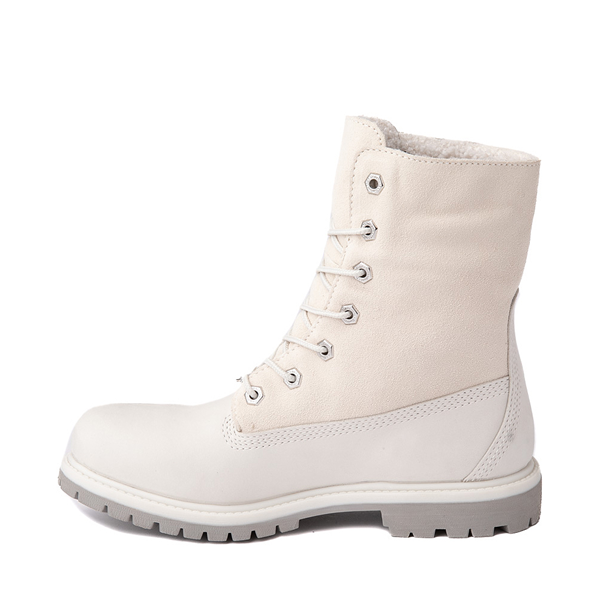 alternate view Womens Timberland Authentics Roll-Top Boot - WhiteALT1