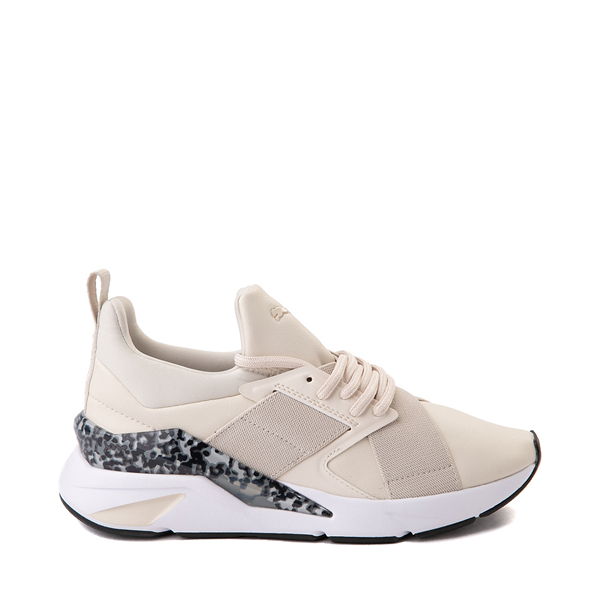 Main view of Womens PUMA Muse X5 Athletic Shoe - Cream / Snow Leopard