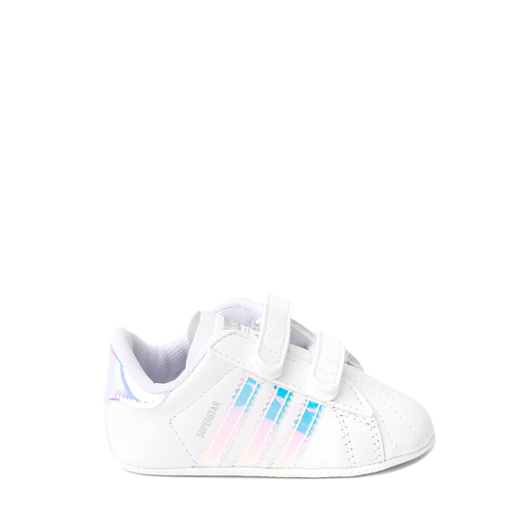 adidas Superstar Athletic Shoe - Baby - Cloud White / Iridescent