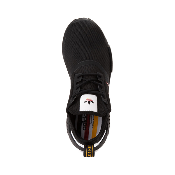 alternate view Mens adidas NMD R1 Athletic Shoe - Black / White / Team Power RedALT2