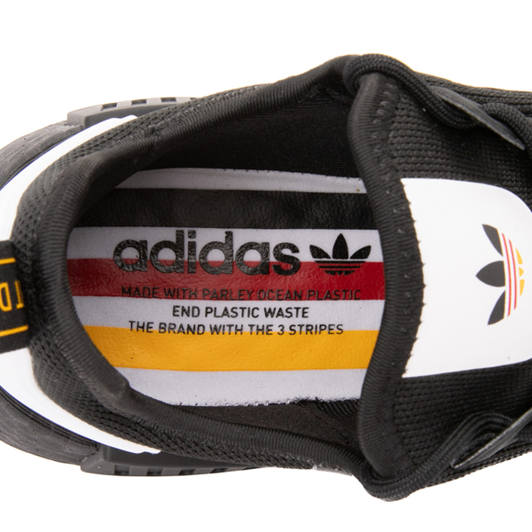 alternate view Mens adidas NMD R1 Athletic Shoe - Black / White / Team Power RedALT2B