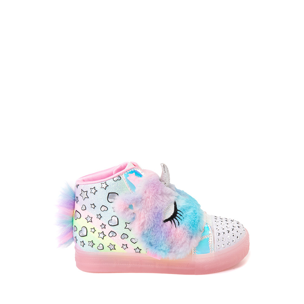 Main view of Skechers Twinkle Toes Shuffle Brights Magic Dreams Sneaker - Toddler - Light Pink