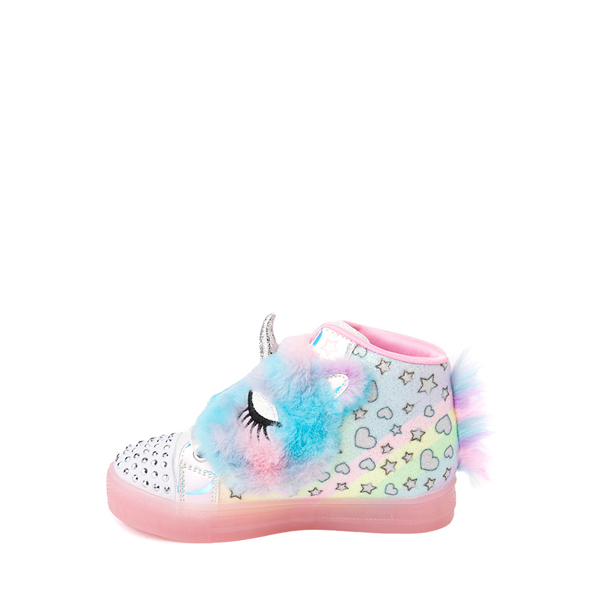 alternate view Skechers Twinkle Toes Shuffle Brights Magic Dreams Sneaker - Toddler - Light PinkALT1B