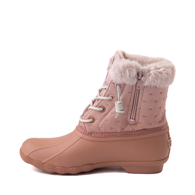 Alternate view of Womens Sperry Top-Sider Saltwater Shibori Duck Boot - Rose