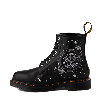 Alternate view of Dr. Martens 1460 8-Eye Cosmic Embroidered Boot - Black