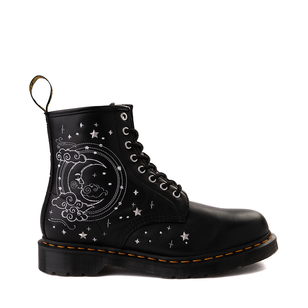 Dr. Martens 1460 8-Eye Cosmic Embroidered Boot - Black