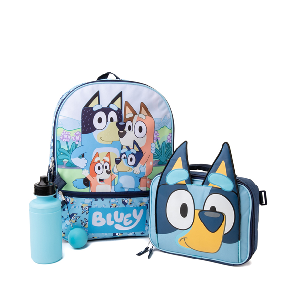 Main view of Bluey Backpack Set - Blue
