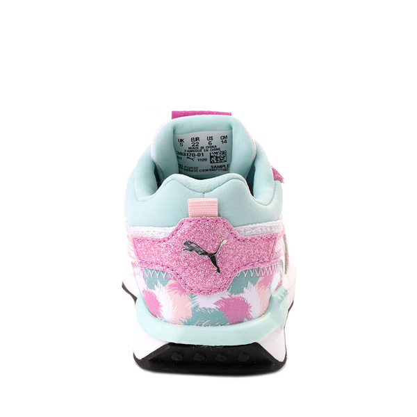 alternate view PUMA City Rider Fly-mingo Athletic Shoe - Baby / Toddler - White / Pink / MintALT4