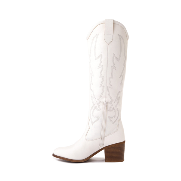 alternate view Womens Dirty Laundry Upwind Western Boot - WhiteALT1