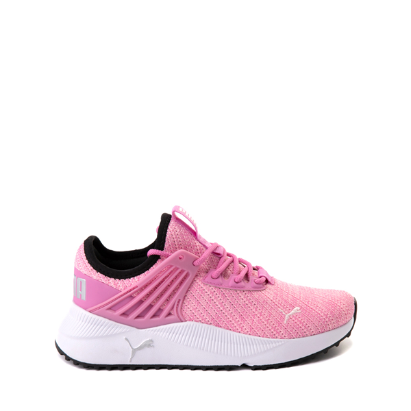 Main view of PUMA Pacer Future Double Knit Athletic Shoe - Little Kid / Big Kid - Chalk Pink / Opera Mauve