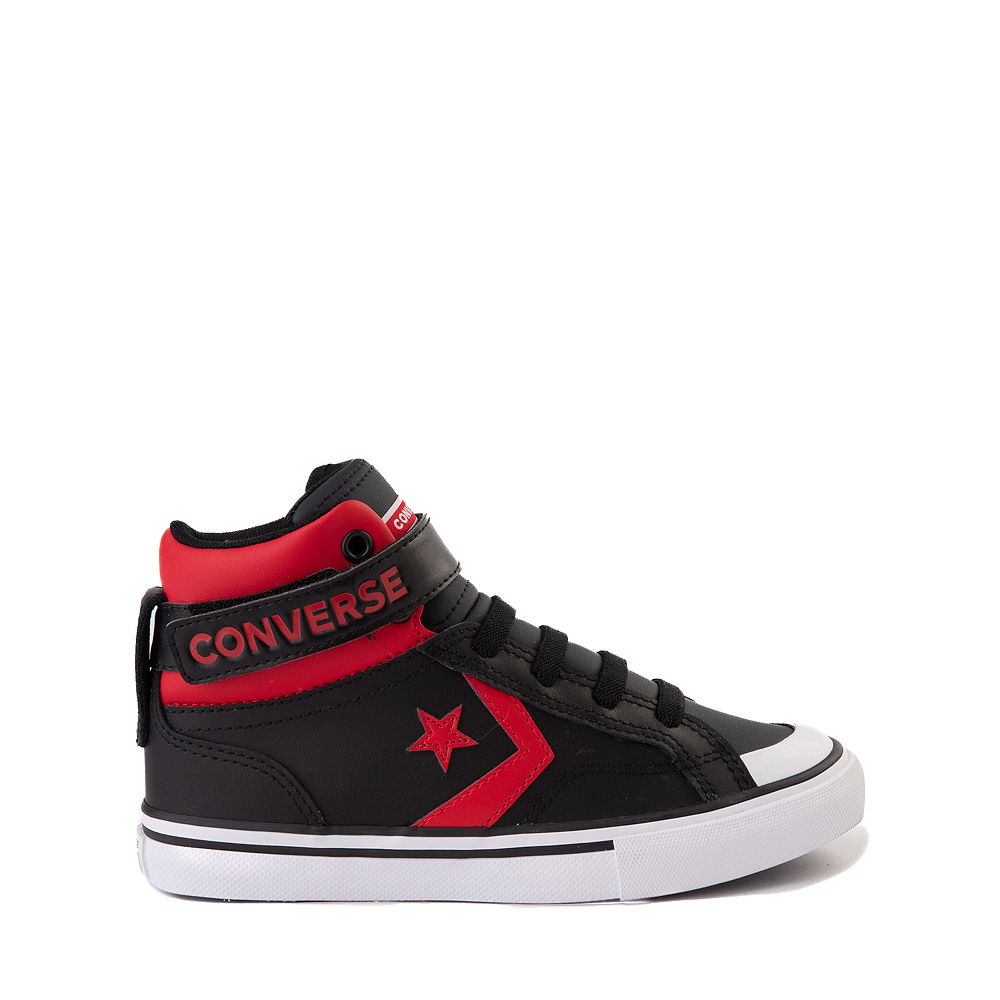 Converse Pro Blaze Hi Sneaker - Little Kid - Black / Red