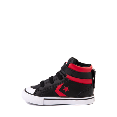 Alternate view of Converse Pro Blaze Hi Sneaker - Baby / Toddler - Black / Red