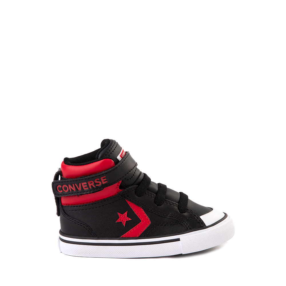 Converse Pro Blaze Hi Sneaker - Baby / Toddler - Black / Red