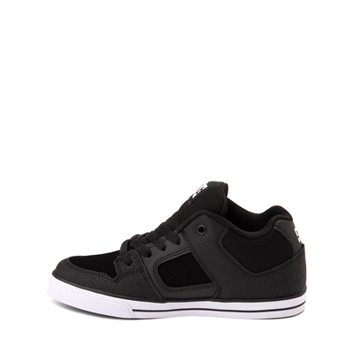 Alternate view of DC Pure Mid Skate Shoe - Little Kid / Big Kid - Black / White