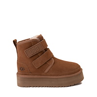 Ugg girl's Neumel Platform double strap Boot Chestnut big