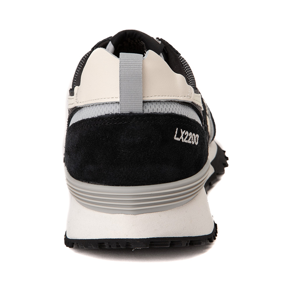 alternate view Mens Reebok LX2200 Athletic Shoe - Black / Gray / WhiteALT4