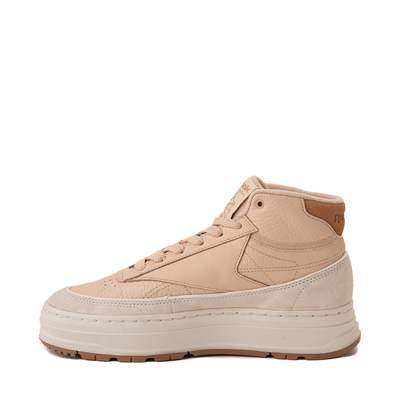 Alternate view of Womens Reebok Club C Geo Mid Athletic Shoe - Weathered Beige