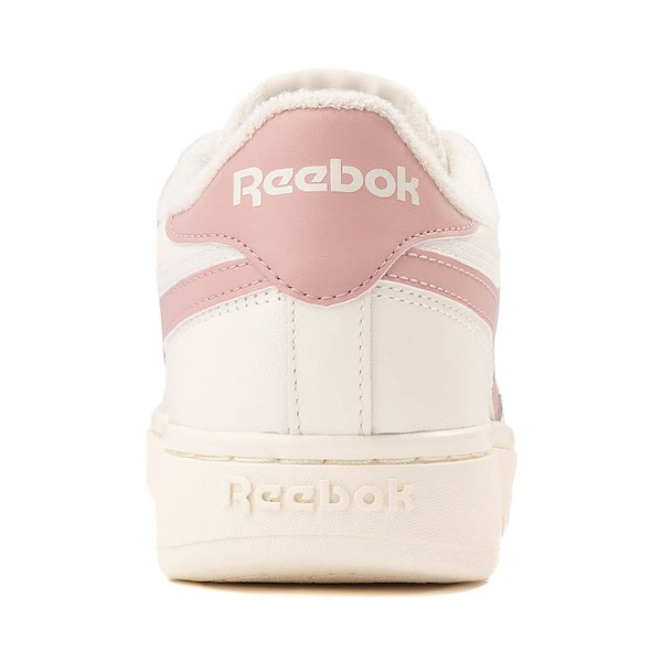 alternate view Womens Reebok Club C Double Athletic Shoe - Chalk / Smokey RoseALT4