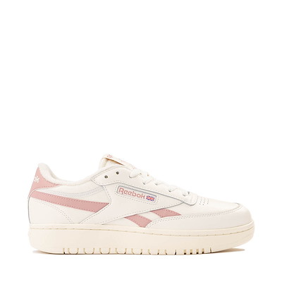 Main view of Womens Reebok Club C Double Athletic Shoe - Chalk / Smokey Rose