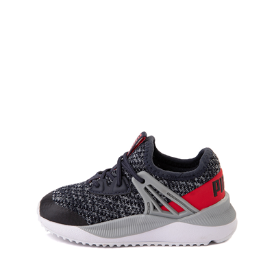 Alternate view of PUMA Pacer Future Athletic Shoe - Baby / Toddler - Parisian Night / Red / Gray