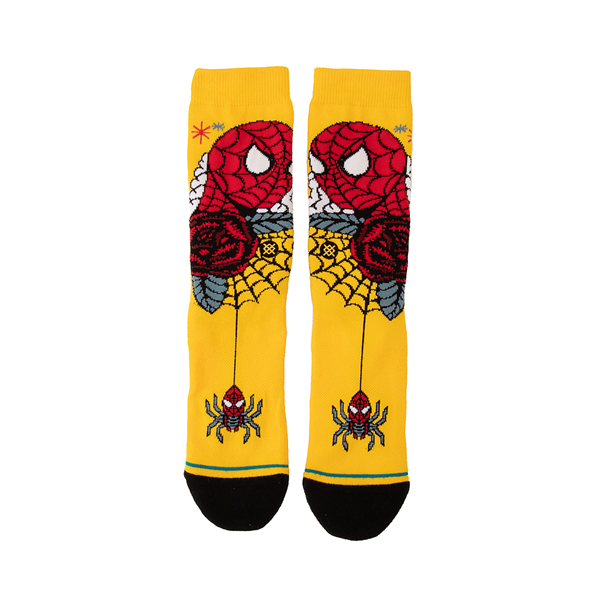 Main view of Mens Stance Spider-Man Spidey Sense Crew Socks - Multicolor