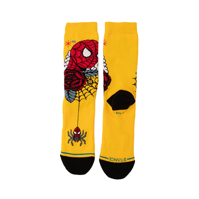 Alternate view of Mens Stance Spider-Man Spidey Sense Crew Socks - Multicolor