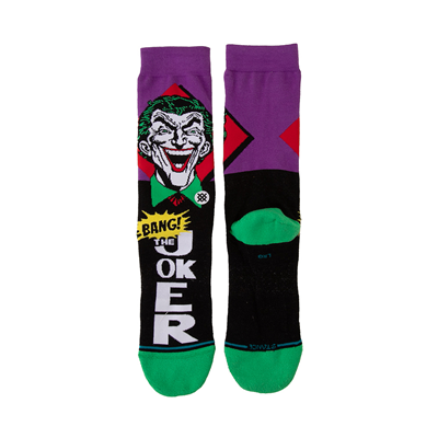 Alternate view of Mens Stance Joker Comic Crew Socks - Multicolor