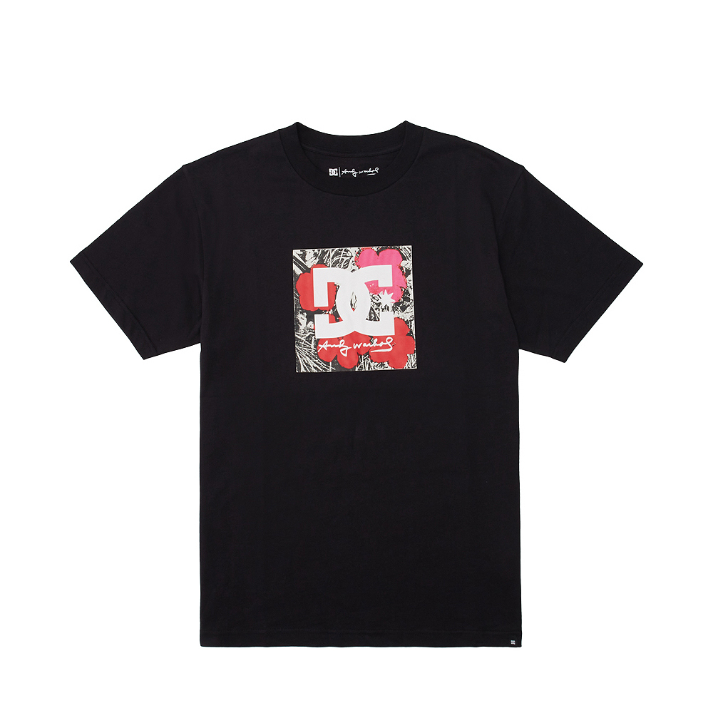 Mens DC x Andy Warhol Life and Death Tee - Black