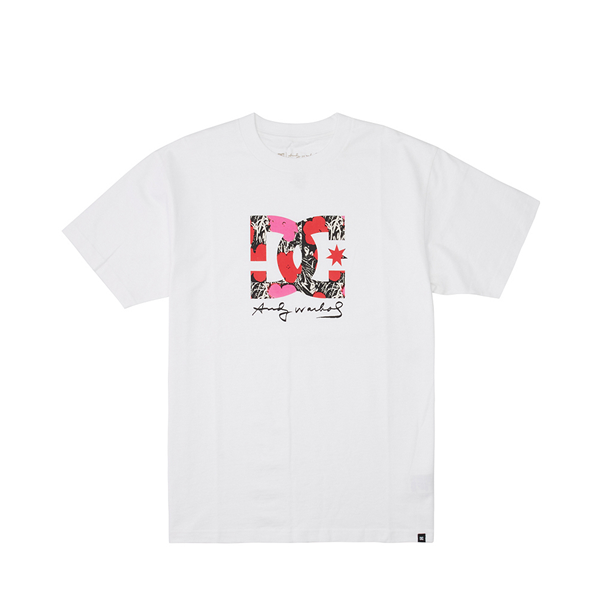 Alternate view of Mens DC x Andy Warhol Flower Tee - White