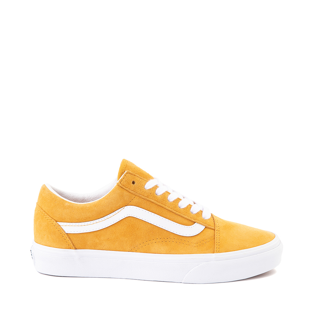 Vans Old Skool Premium Suede Skate Shoe - Golden Yellow