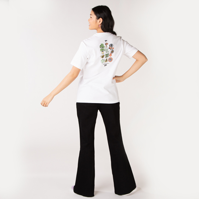 Alternate view of Womens PUMA Downtown Relaxed Tee - White
