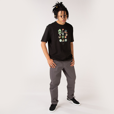 Alternate view of Mens PUMA Downtown Graphic Tee - Black