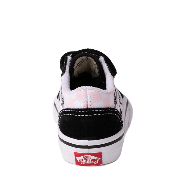 Vans Old Skool Checkerboard Skate Shoe - Baby Toddler - Black / White | Journeys