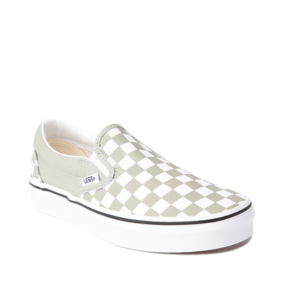 Vans Slip On Checkerboard Skate Shoe Desert Sage