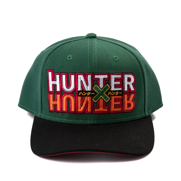 Main view of Hunter x Hunter Snapback Cap - Black / Green