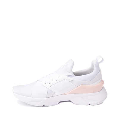 Alternate view of Womens PUMA Muse X5 Athletic Shoe - Glow White / Chalk Pink