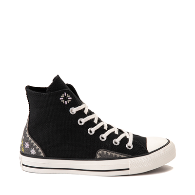 Converse Chuck Taylor All Star Hi Boho Embroidery Sneaker - Black