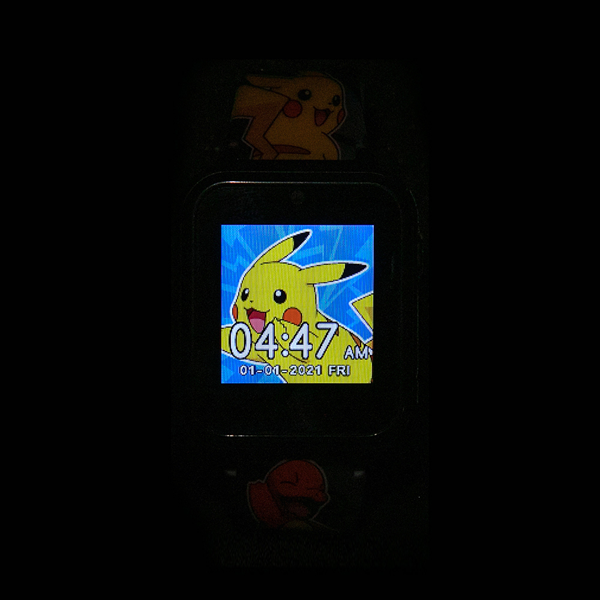 alternate view Pokémon Interactive Watch - BlackALT1