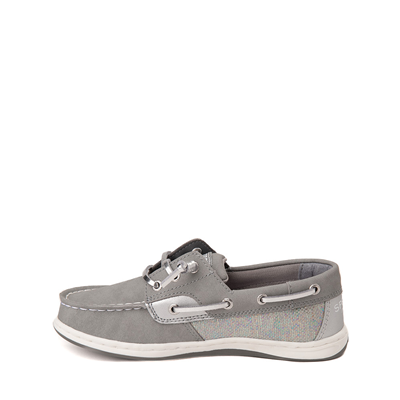 Alternate view of Sperry Top-Sider Songfish Boat Shoe - Little Kid / Big Kid - Light Gray