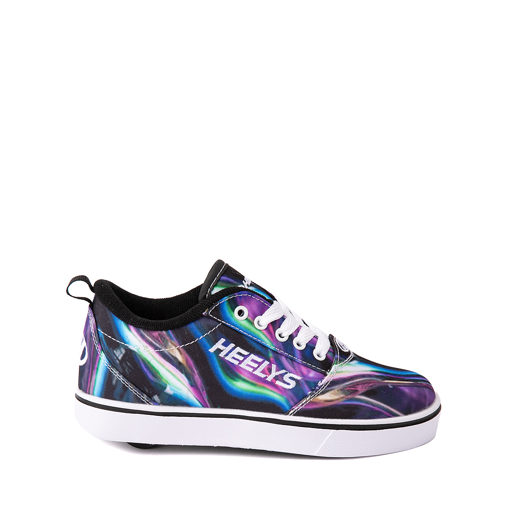Black Wheels Heelys Heelys HX2 Blossom Purple/White/Blue Skate Shoes 