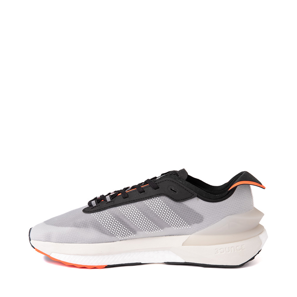 alternate view Mens adidas Avryn Athletic Shoe - Gray / Black / Solar RedALT1