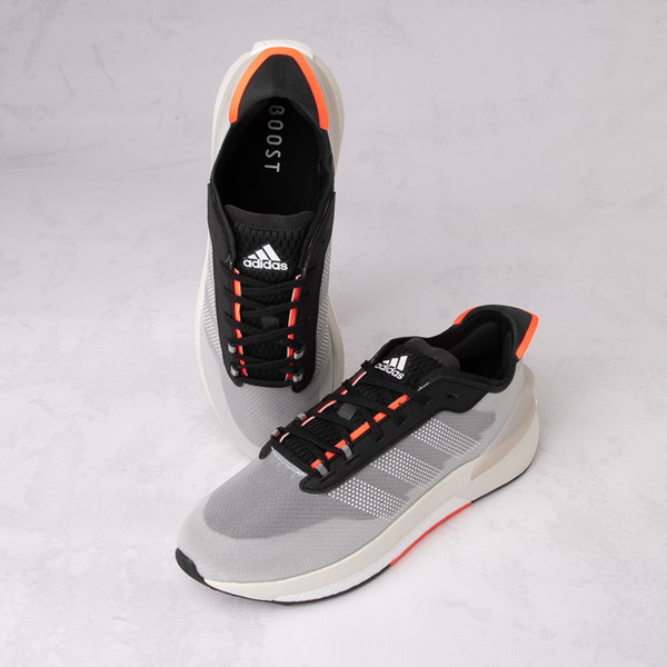 alternate view Mens adidas Avryn Athletic Shoe - Gray / Black / Solar RedTHERO