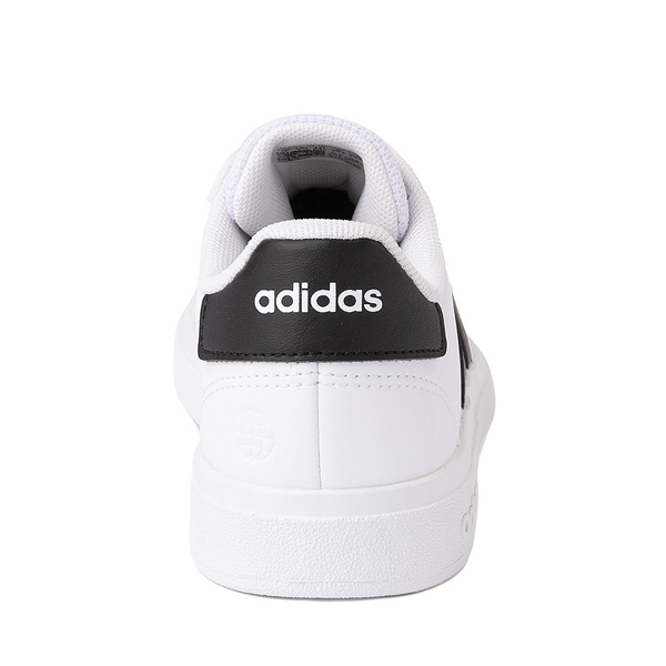 alternate view adidas Grand Court 2.0 Athletic Shoe - Little Kid / Big Kid - WhiteALT4