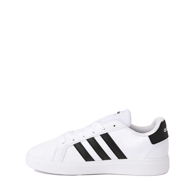 Alternate view of adidas Grand Court 2.0 Athletic Shoe - Little Kid / Big Kid - White