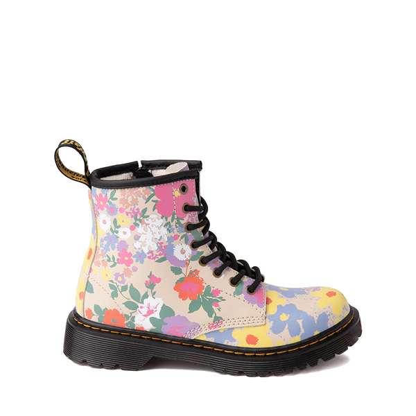 Main view of Dr. Martens 1460 8-Eye Boot - Little Kid / Big Kid - Floral Mashup