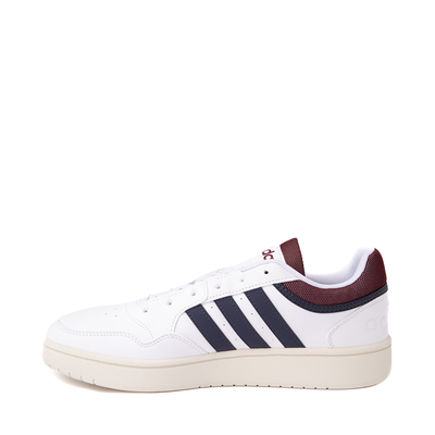 Alternate view of Mens adidas Hoops 3.0 Classic Vintage Athletic Shoe - Cloud White / Shadow Navy / Shadow Red