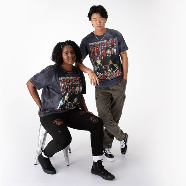 alternate view Mens Boyz N The Hood Collage Tee - BlackALT1